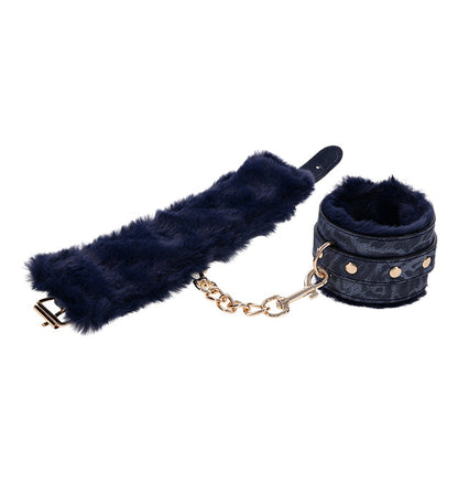 Sex & Mischief Cougar Fur Handcuffs