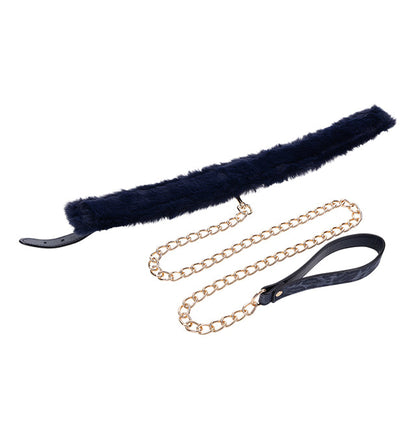 Sex & Mischief Cougar Fur Collar & Leash