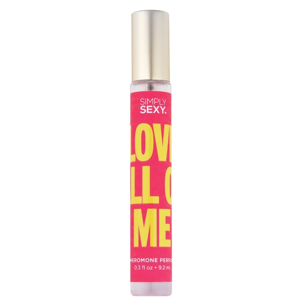 Simply Sexy Love All Of Me Pheromone Infused Perfume 0.3oz / 9.2mL