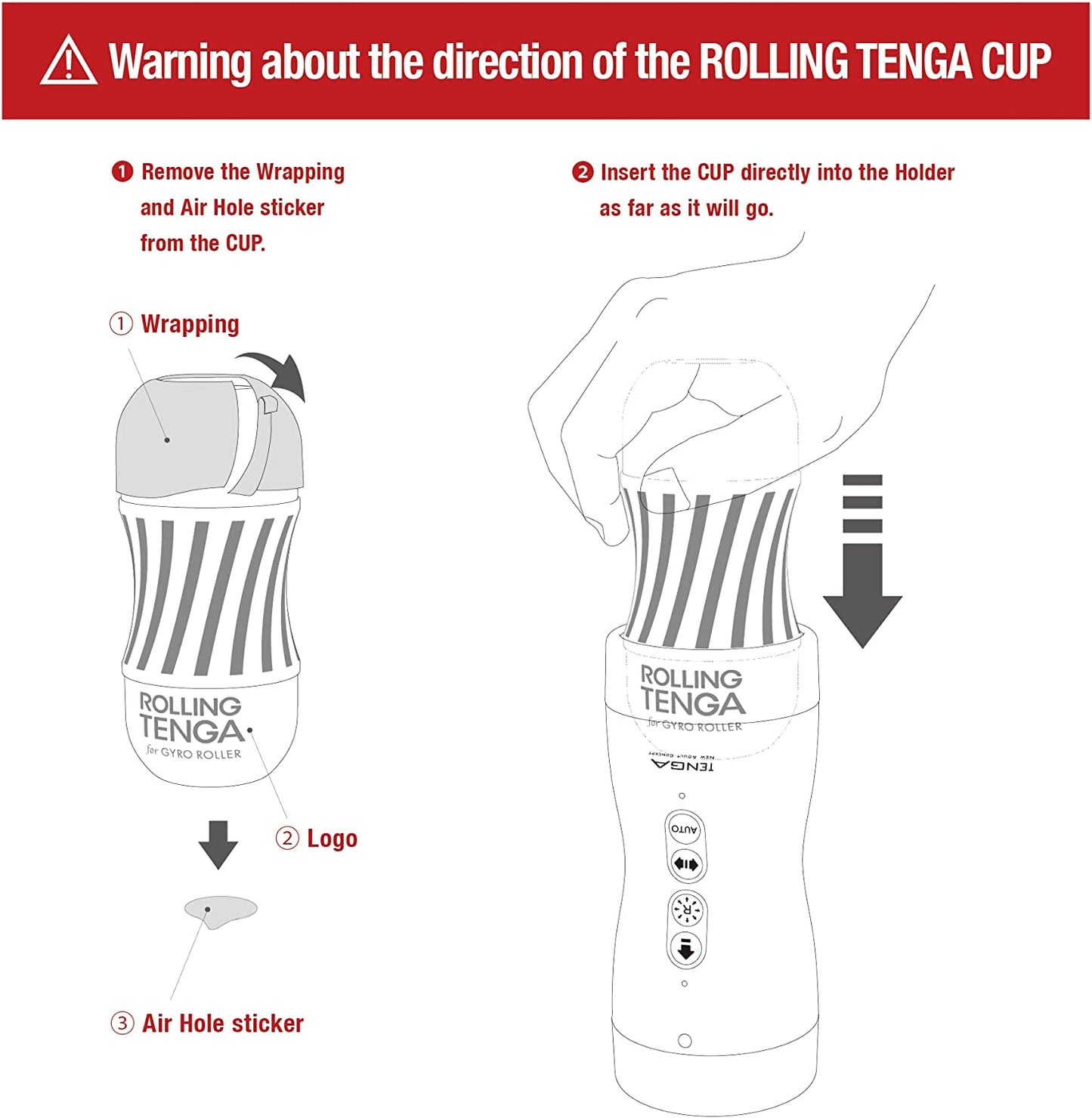 Tenga Vacuum Gyro Roller