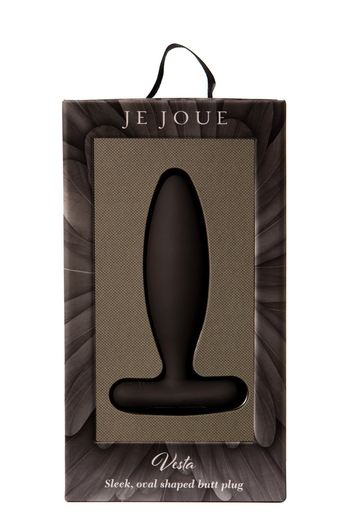 Je Joue Vesta Vibrating Butt Plug - Black