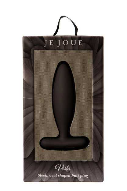 Je Joue Vesta Vibrating Butt Plug - Black