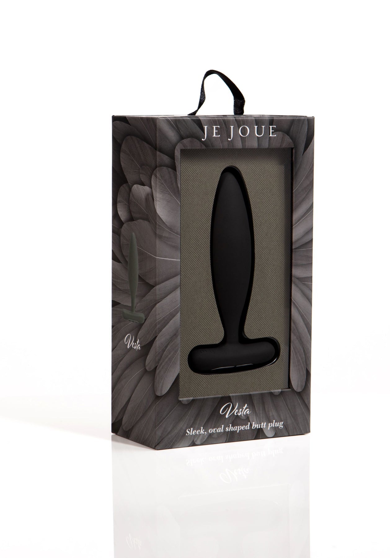 Je Joue Vesta Vibrating Butt Plug - Black