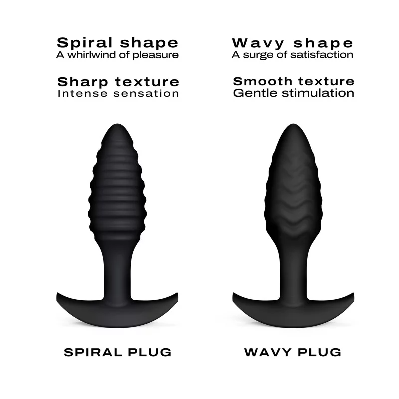 Dorcel Wavy Silicone Anal Plug