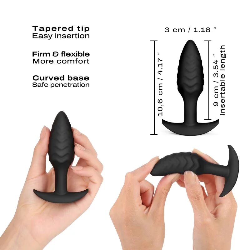 Dorcel Wavy Silicone Anal Plug