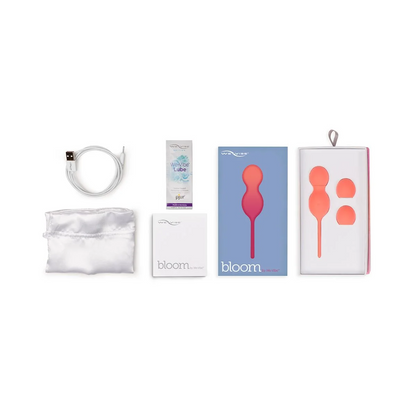 We-Vibe Bloom Vibrating Kegel Balls - Coral