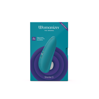 Womanizer Starlet 3 Clitoral Stimulator  - Turquoise