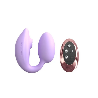 Love To Love WonderLover Clitoral and G-Spot Vibrator- Viva Mauve