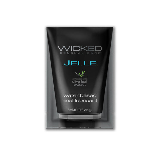 Wicked Water Based Anal Lube Jelle 3ml