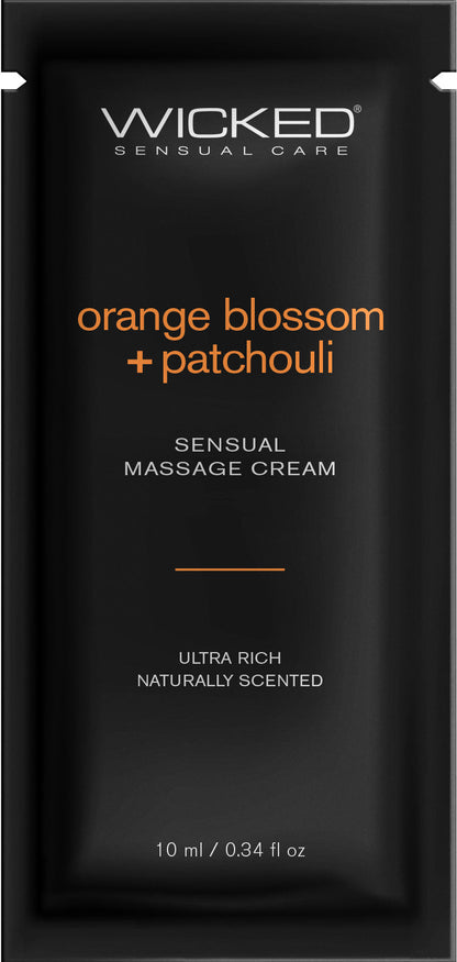 Wicked Orange Blossom + Patchouli Massage Cream 0.34oz