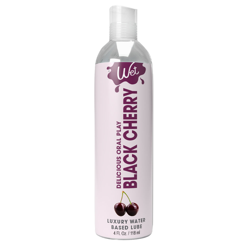 Wet Black Cherry Lubricant - 4 oz/ 118 ml