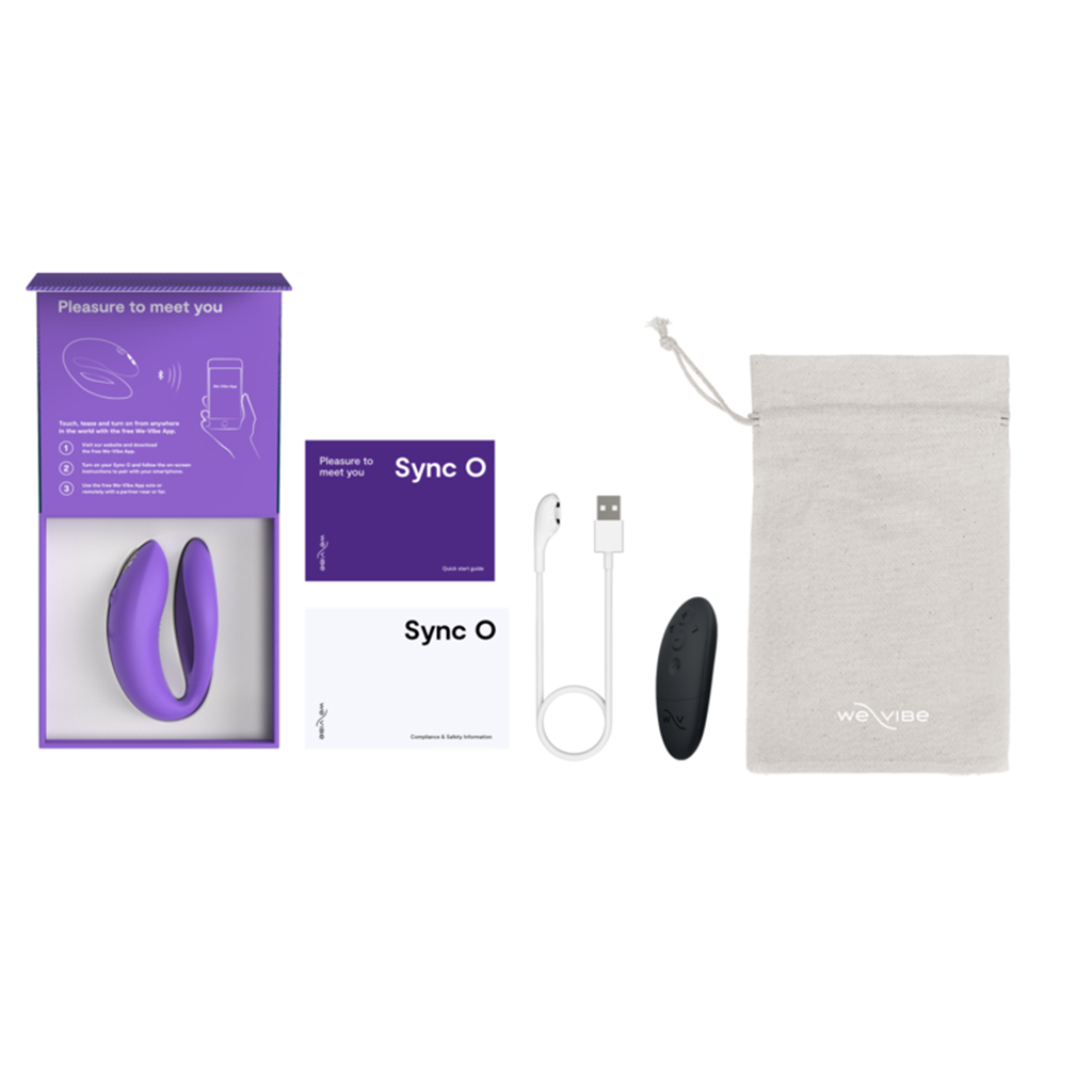 We-Vibe Sync O Couples Vibrator - Purple