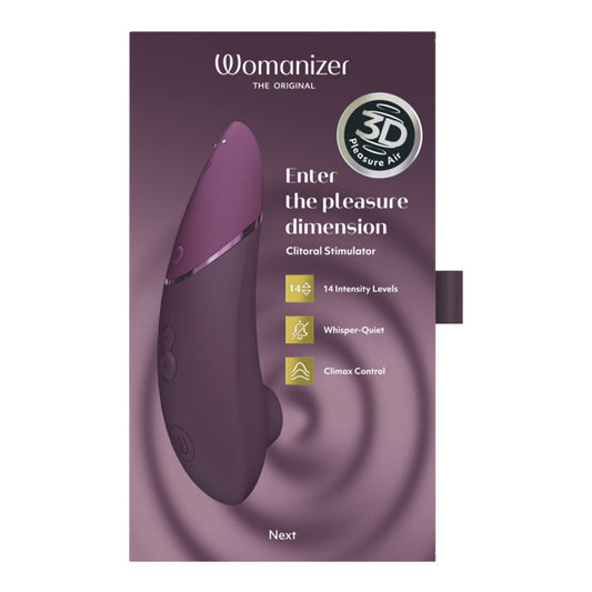 Womanizer Next Clitoral Stimulator - Dark Purple