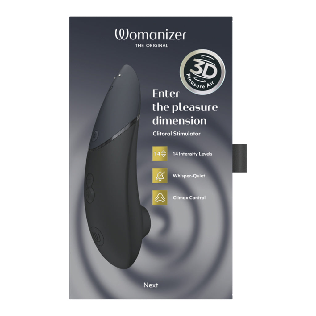 Womanizer Next Clitoral Stimulator - Black