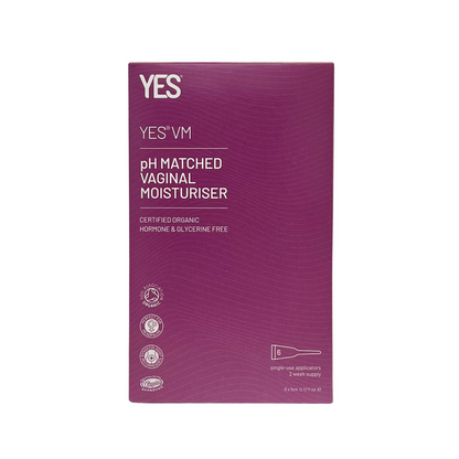 YES Vaginal Moisturiser Apps 6x5ml personal lubricant