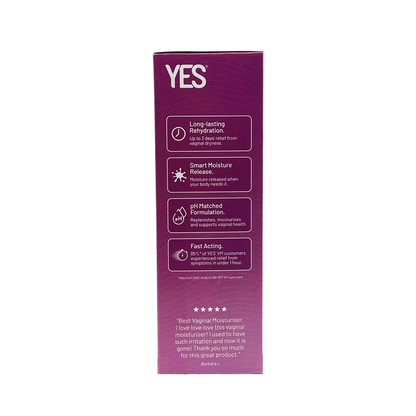 YES Vaginal Moisturiser Apps 6x5ml personal lubricant