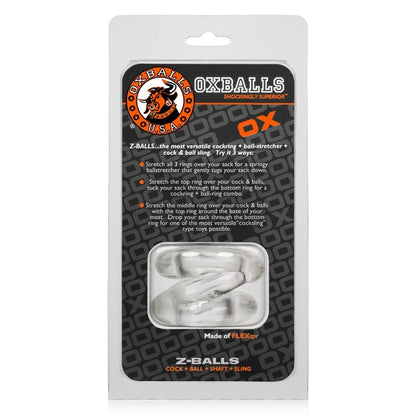 Oxballs Z-Balls Ballstretcher - Clear