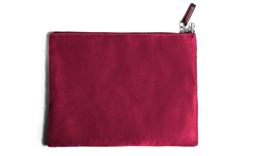 Liberator Zappa Toy Bag - Cherry Microsuede